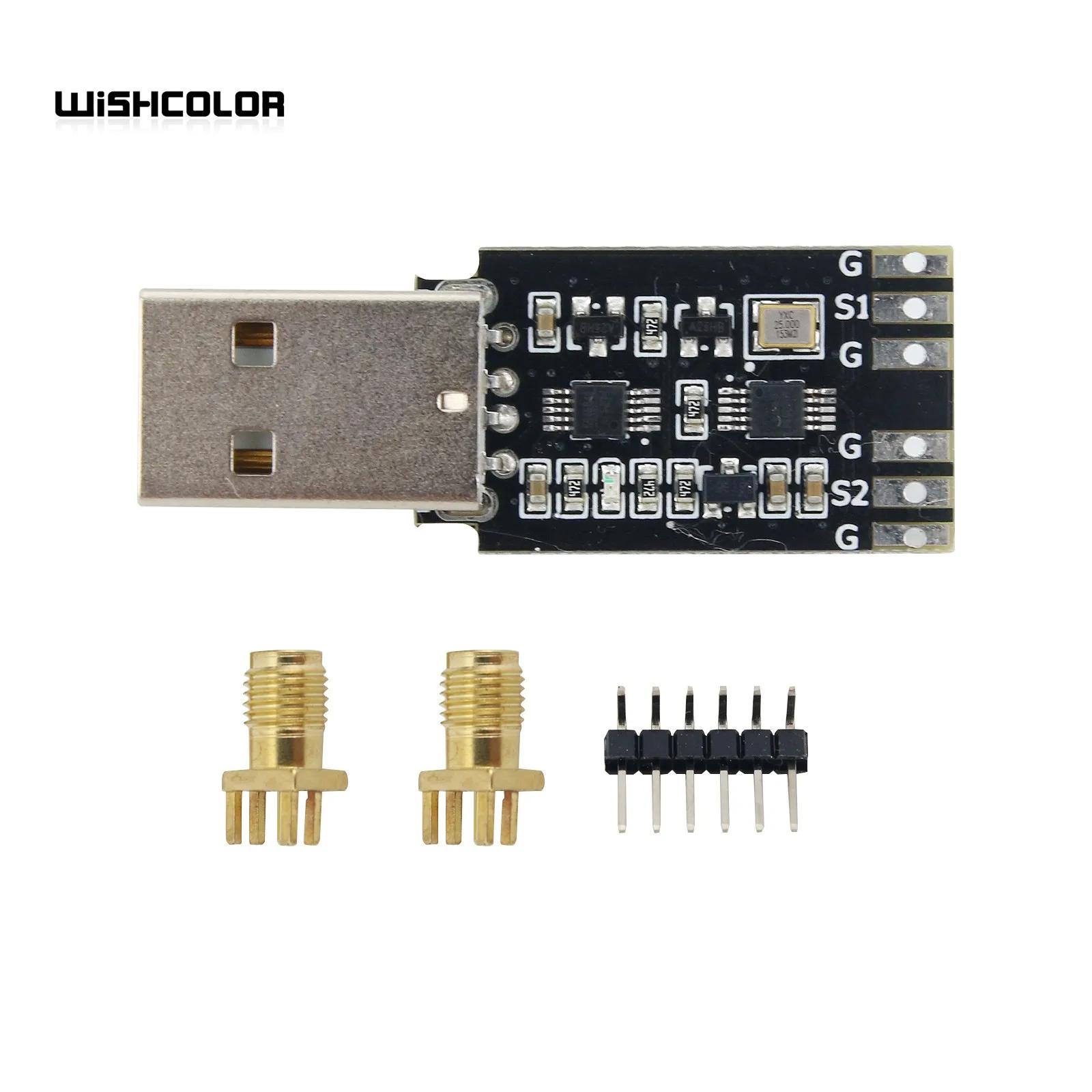 Wishcolor ȣ ߻ , USB ̽, 2 ä    , MS5351, 2KHz-150MHz